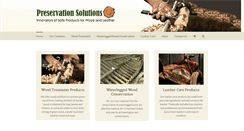 Desktop Screenshot of preservation-solutions.com