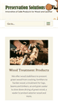 Mobile Screenshot of preservation-solutions.com